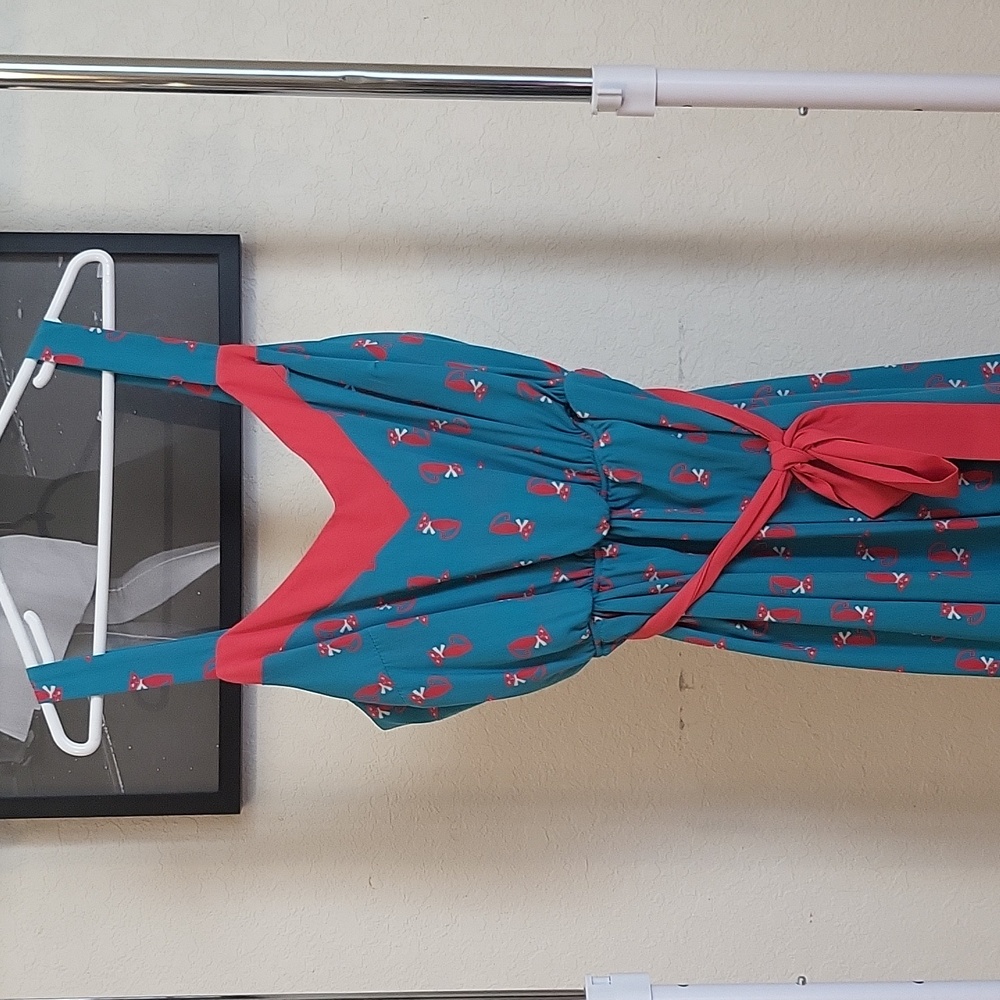 Kitty Peach Love dress sold on Modcloth